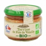 Terrine de foie de volaille BIO France pot 180g<br>