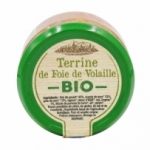 Terrine de foie de volaille BIO France pot 180g  Carton 12 pots