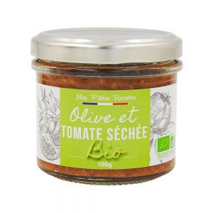 Tartinable BIO olives tomates séchées pot 100g  Carton 6 pots