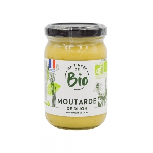 Moutarde de Dijon BIO pot 200g  CT DE 6