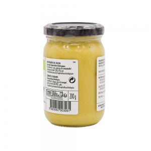 Moutarde de Dijon BIO pot 200g  CT DE 6