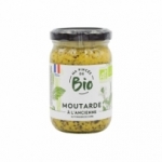 Moutarde à l'ancienne BIO pot 200g  CT DE 6