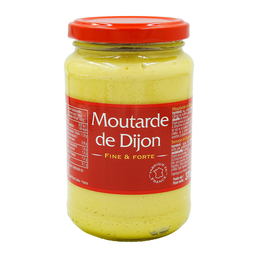 Grossiste Moutarde forte de Dijon pot 370g CT 12 POT - prix en gros