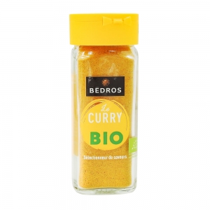 Curry BIO flacon 42g Bédros  CT 10 FLAC 42 GR