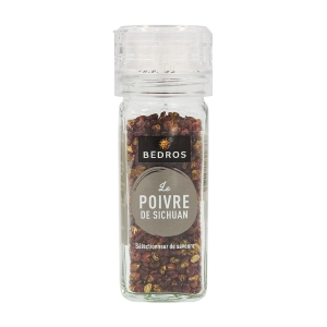 Moulin poivre sichuan en grains 19g Bédros  CT 10