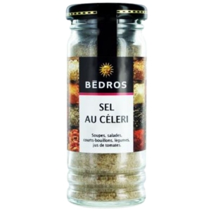 Sel au céleri flacon 84g Bédros  CT 10 FLAC