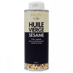 Huile de sésame vierge bidon 25cl  CT 6