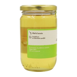 Miel d'acacia  pot 375g carton de 6