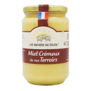 Miel crémeux de nos terroirs pot 1kg  CT 6 POT