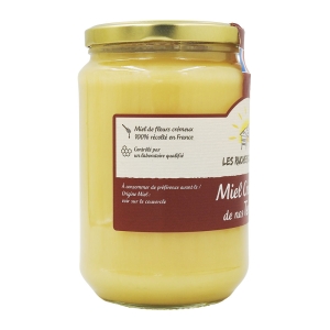 Miel crémeux de nos terroirs pot 1kg  CT 6 POT