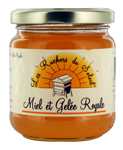 Miel et gelée royale  pot 250g CT 6 POT