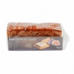 Pain d'épices toast aux noix & figues paquet 150g<br>
