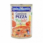 Garniture pour pizza 1/2<br>conserve 400g