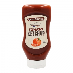 Ketchup flacon 560g Louis Martin  CT DE  12