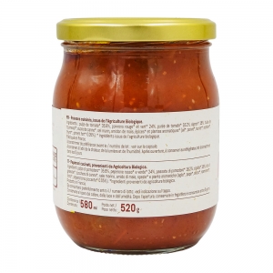 Piperade au piment d'espelette BIO bcl 520g  COL DE 12