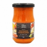 Sauce poivrons aubergines et parmesan pot 190g<br>