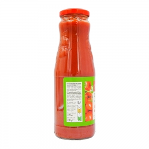 Purée de tomates BIO bouteille 700g  CT DE 12 BOUTEILLE
