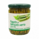 Fagots haricots verts extra fins Kenya 450ml  CT 12 pots