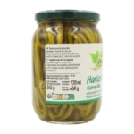 Haricots verts entiers extra-fins bocal 345gr  CT 12 pots