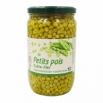 Petits pois extra-fin France bocal 720ml<br>