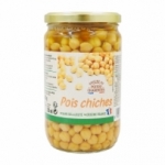 Conserve pois chiches du Poitou-Charente 720ml<br>