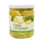 Fonds d'artichauts Pérou bocal 410g  CT 12 Bocaux