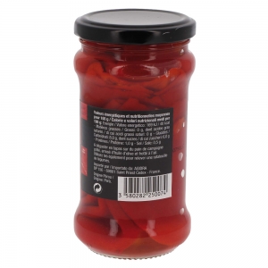 Poivrons piquillo pot 225g Savino  CT 12