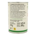 Champignons Paris pieds FRANCE morceaux pne 230g   12 BOITES