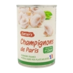 Champignons Paris entiers FRANCE boîte 1/2 12 BOITES