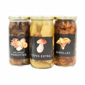 Cèpes extra bocal 330g  6 POTS