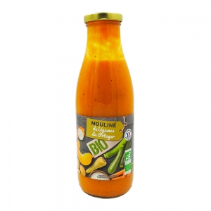 Mouliné de légumes du potager BIO btle 73cl  CT 6 BTL