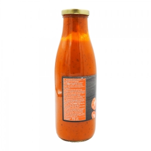 Velouté de tomates et basilic BIO bouteille 73cl  CT 6 BTL