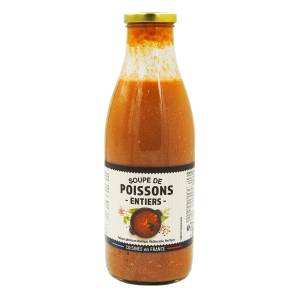 Soupe de poissons entiers bouteille 97cl  CT 6 BTL