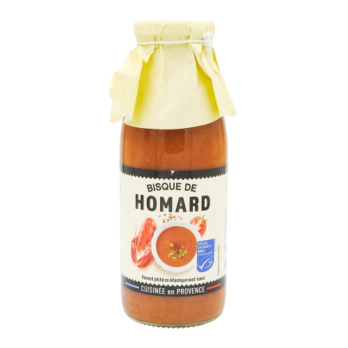 Grossiste Bisque de homard bouteille 50cl CT 6 BTL prix en gros