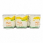 Maïs croquant Lot de 3 x 140g<br>