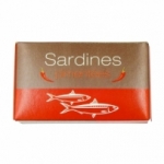 Sardines pimentées Maroc  conserve 125g CT 54 BTE