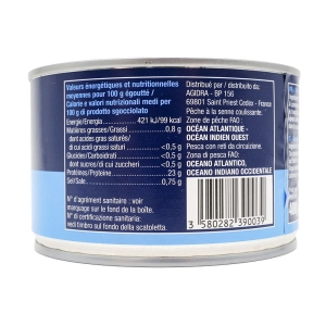 Thon au naturel 1/2  conserve pne 280g CT 24 BTE