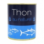 Thon naturel entier 4/4 conserve pne 600g<br>