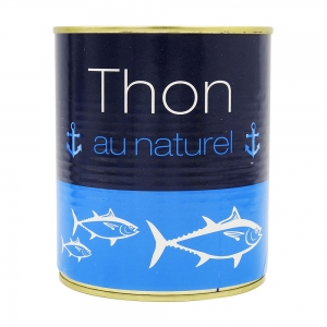 Thon naturel entier 4/4 conserve pne 600g  CT 12 BTE