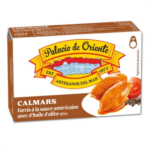 Calamars farcis sauce américaine 111g Palacio CT 24 BTE