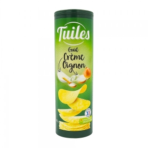 Tuiles goût crème oignons paquet 170g  Carton 25 paquet