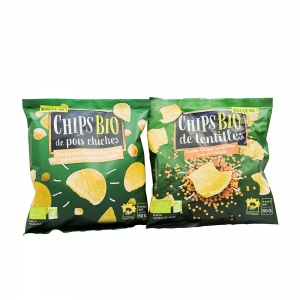 Chips de pois chiches BIO paquet 60g  CT 12 PQT