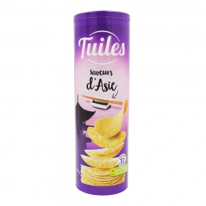 Chips tuiles saveur d'Asie paquet 170g  CT 25 PQT