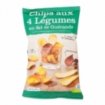 Chips de légumes paquet 100g  CT 12 SACHETS DE 100G