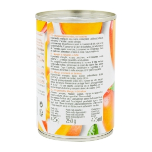 Mangue au sirop boite 425g  Carton de 24 (pne 235gr)