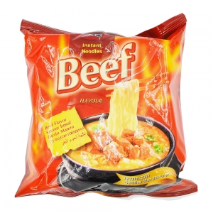 Nouilles instantanées saveur boeuf 75g halal  CT 30 SCH