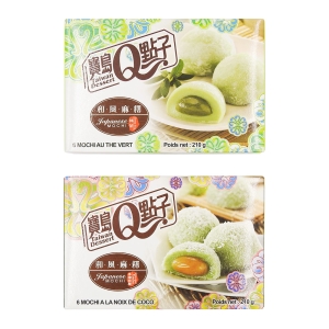 Mochi gateau mou thé vert boite 210g  CT 24 BTE