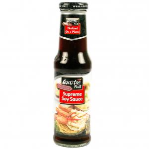 Sauce soja supreme  bouteille 250ml Exotic Food Carton de 6 X 250 ML