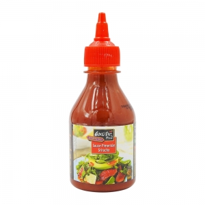 Sauce pimentée Sriracha bouteille 225g Exotic Food Carton de 12 X 225 GR