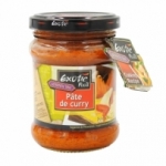 Pâte de curry jaune pot 200g Exotic Food   CT 12